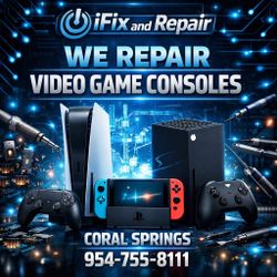 Game Console Repair  $80
