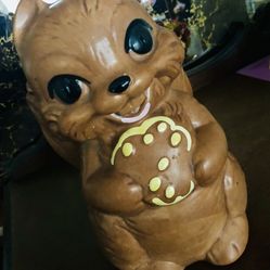 Vintage Pottery SQUIRREL COOKIE JAR
