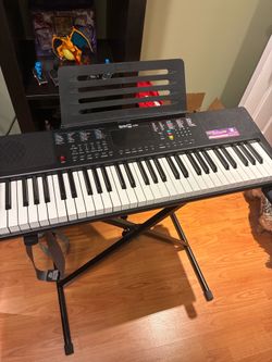 RockJam RJ361 Electric Keyboard with Stand and Bench – Like New 🎹