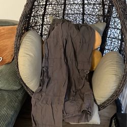Grey cargo pants