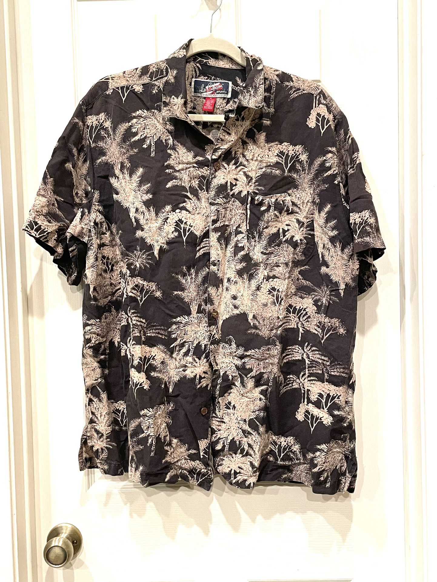 Men’s La Cabana Hawaiian Shirt Sz M