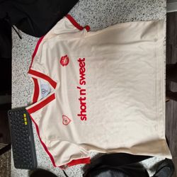 Sabrina Carpenter short and sweet crop jersey