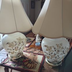 Table Lamps w/Shades