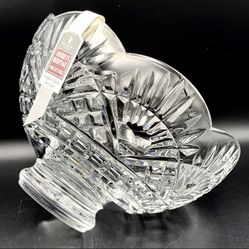 Waterford Crystal Benjamin Franklin Bowl Liberty America’s Heritage Vintage LNWT