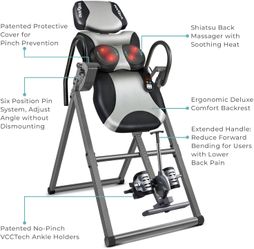 Innova ITM5000 Therapeutic Heat and Shiatsu Massage Inversion Table