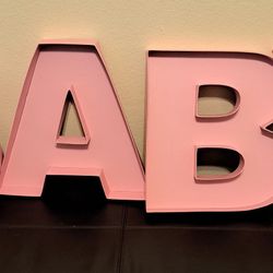 Pink BABY  Cardboard Box