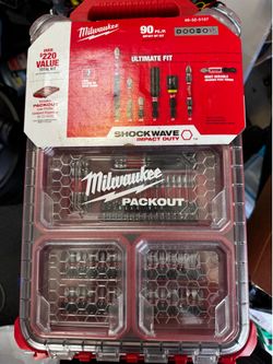 Milwaukee shockwave packout impact kit