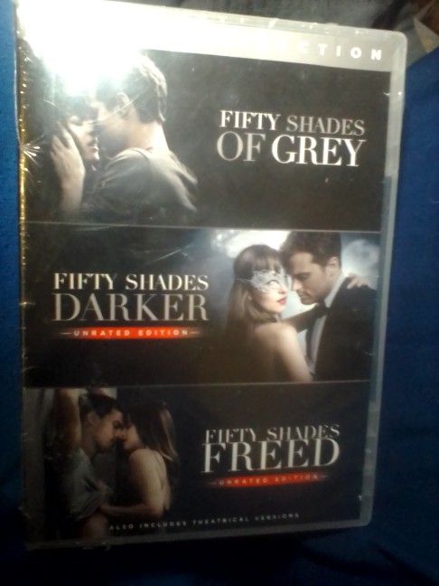 50Shades Of Grey 3 PART MOVIE COLLECTION 