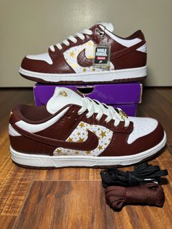 Nike SB Dunk Low Supreme Barkroot Brown