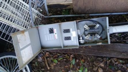 electrical temporary Pole