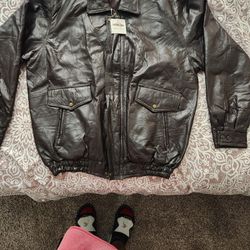 Brown Men's 2X Leather Jacket 40.00 OBO