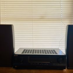 Sony STR-DH100 receiver & JBL Northridge series N26 speakers