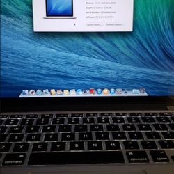 Apple Macbook Pro 13in Late 2013, 2.4ghz, 16gb RAM, 256GB  SSD 