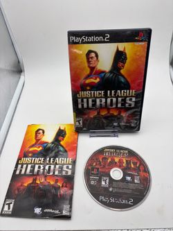 Justice league Heroes- PlayStation 2