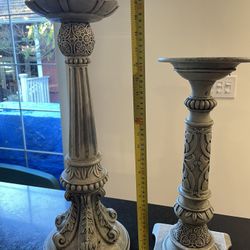  Floor Standing  Candle Holders