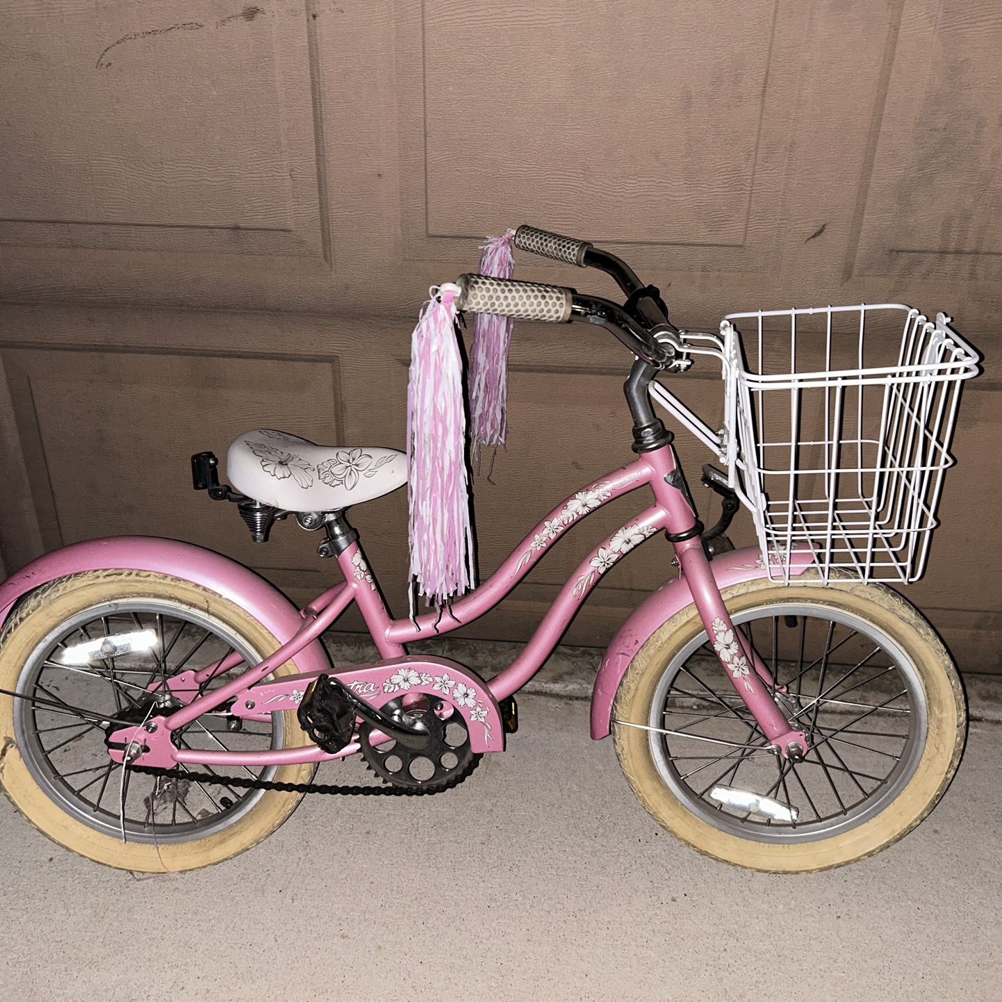 Pink Bike, Kids Pink Beach Cruiser 