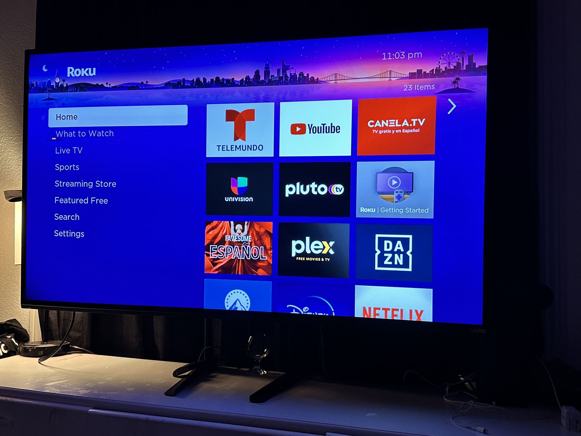 VIZIO Plasma Screen TV 60 in.