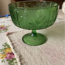 Glass Candy Dish  1975  F TD $15.00