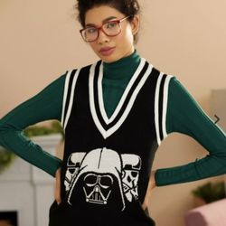 Her Universe Star Wars Dark Side Sweater Vest Her Universe Exclusive Sz Small