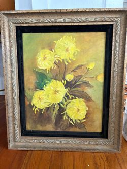 Midcentury Oil Painting