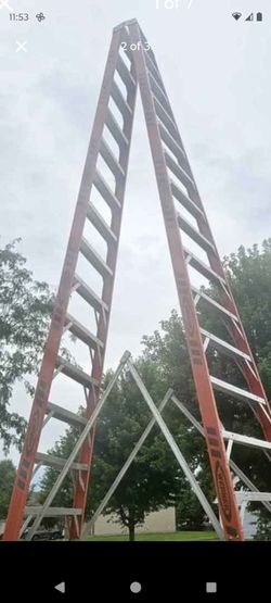 Aframe Ladders20ft,16ft n14ft $(contact info removed)ea