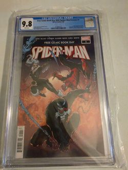 Free comic book day 2020 Spiderman/venom cgc 9.8