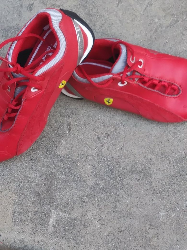 Red Ferrari/Puma Original Shoes