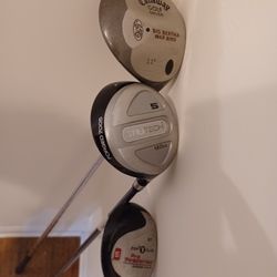 3 Golf Clubs Callaway Driver + 2