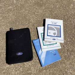 F150 2002 User Manual And Storage Case