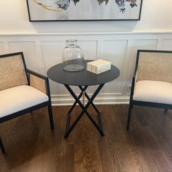Four Hands Antonia Cane Dining Arm Chair Set of 2 