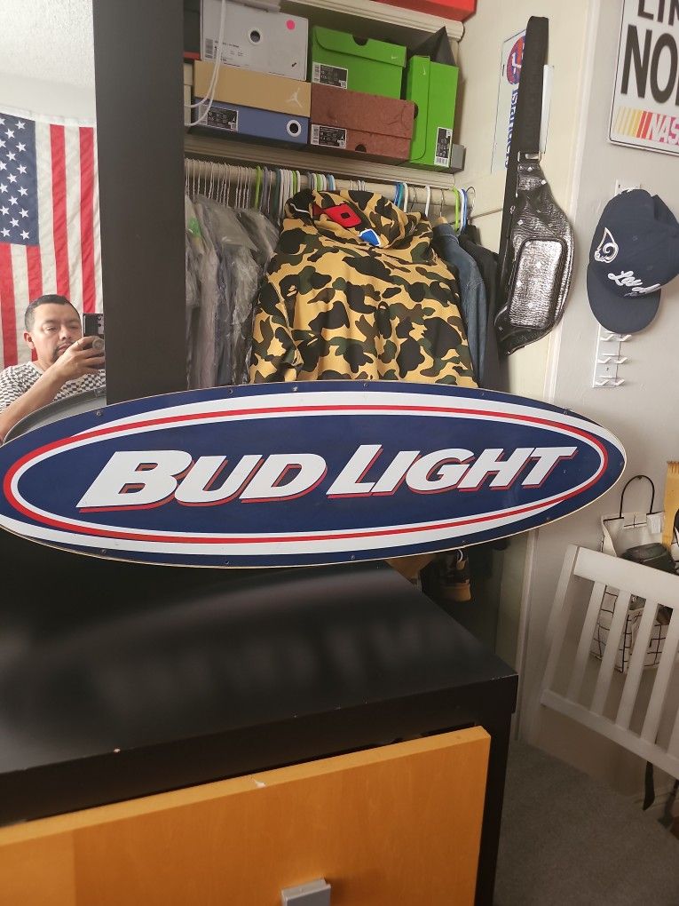 Vintage Bud Light Lamp 