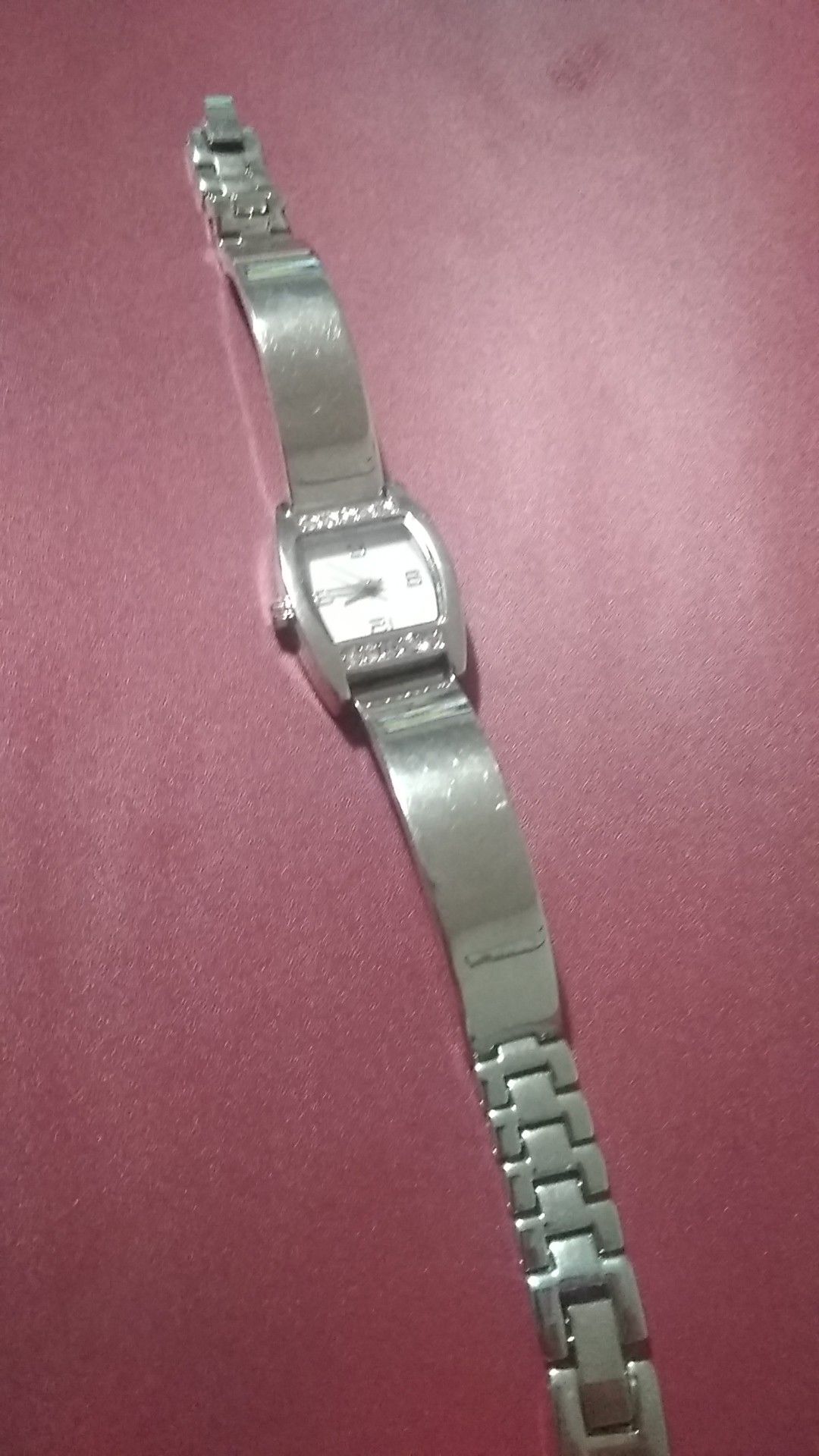 Movt siver watch new battery great condition