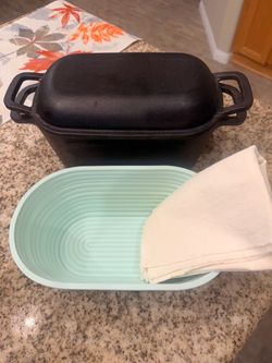 Cast Iron Dutch Oven Bread Pan