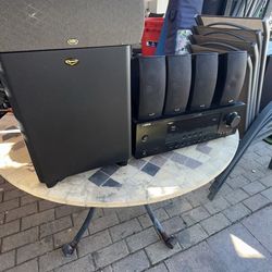 Yamaha Receiver And Klipsch speakers