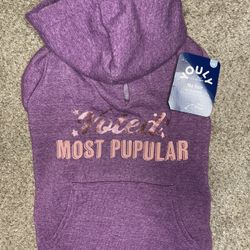 Brand New Dog Hoodie Size Medium (Pet Hoodie)