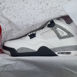 Jordan Retro Cement 4's 