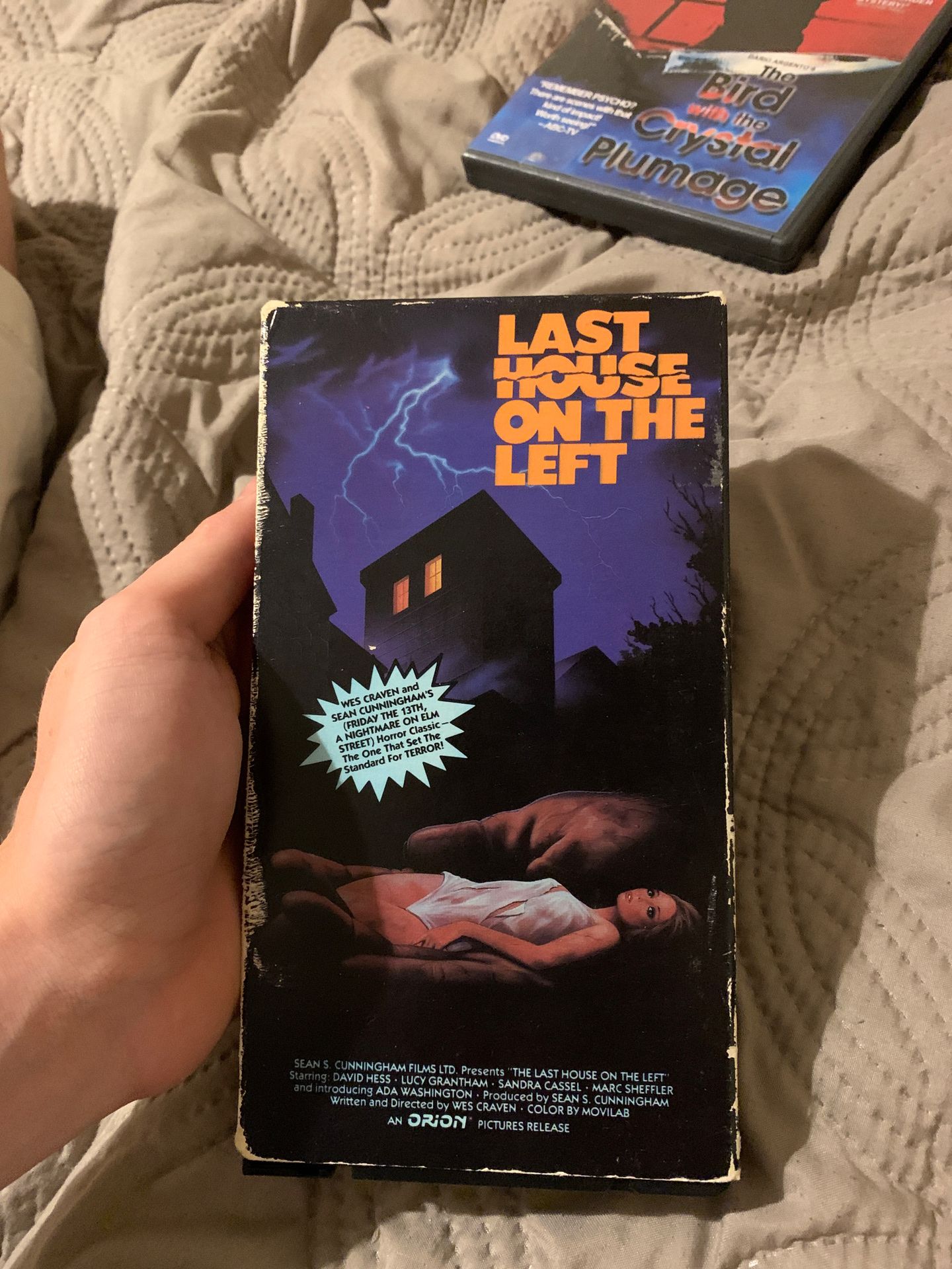 The last house on the left 1972 vhs