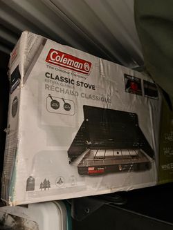 COLEMAN CLASSIC 2 Burner CAMP STOVE