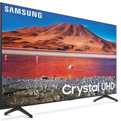 Samsung 55-inch TU-7000 Series Class Smart TV | Crystal UHD - 4K HDR - with Alexa Built-in