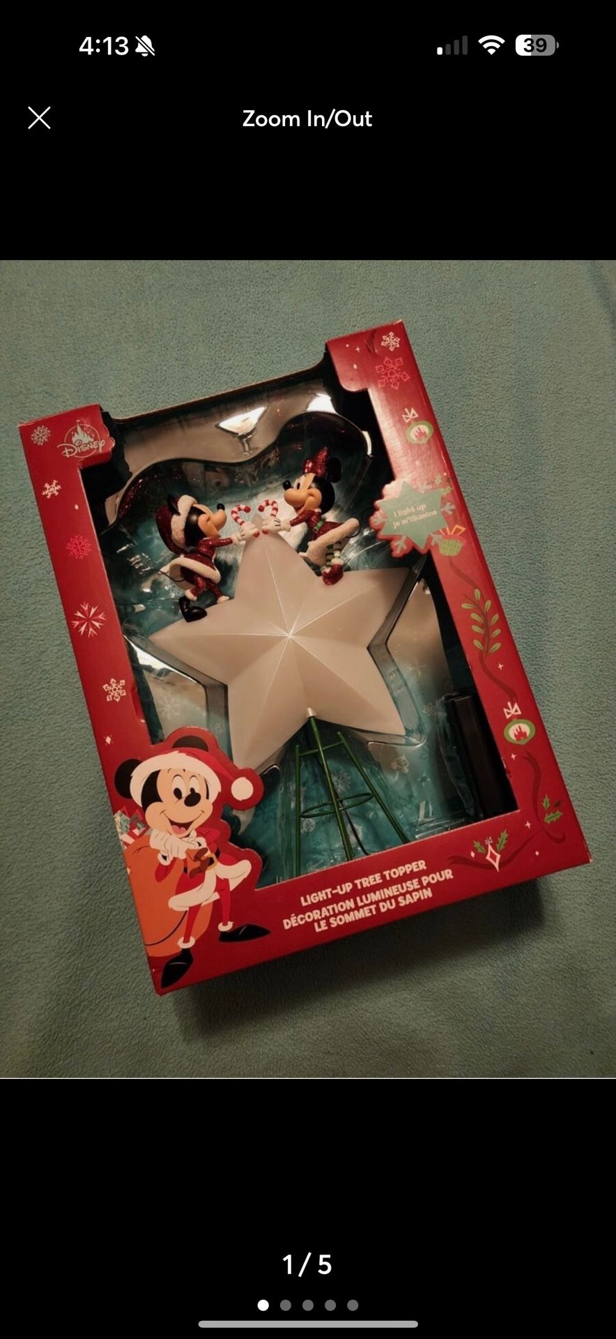 Disney Tree Topper