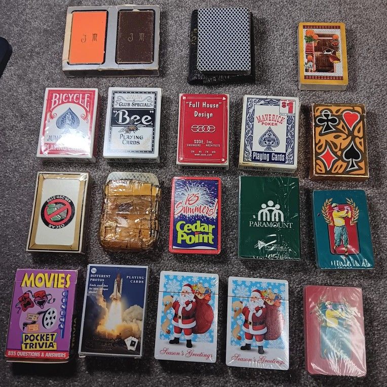Decks Playing Cards