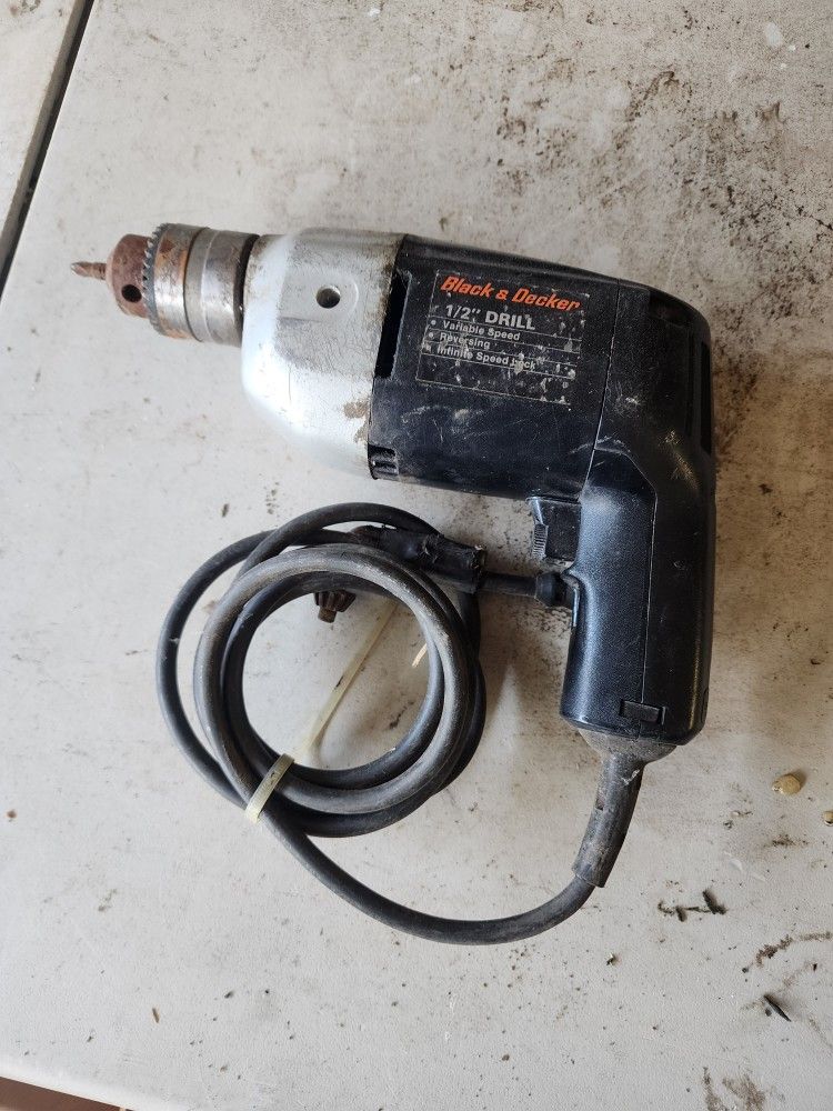 Black Decker Geared Slow Speed Drill