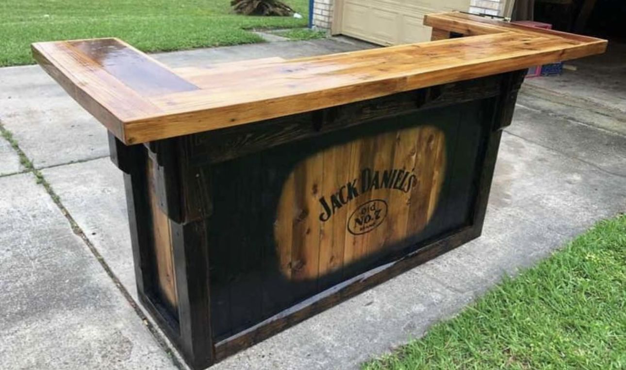 Rustic bar