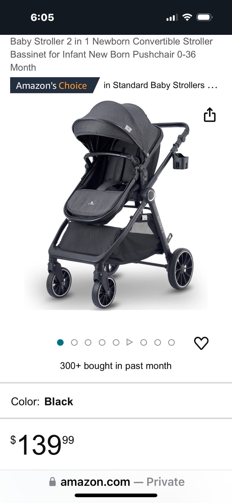 Accombe Journey X 2 In 1 Stroller