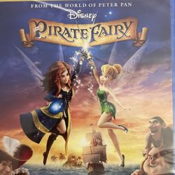 Disney’s The PIRATE FAIRY (Blu-Ray + DVD + Digital-2014) NEW!
