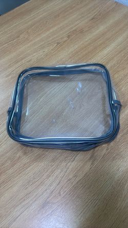 Clear Zippered Toiletry Bag