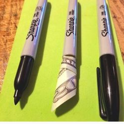 Sharpie Stash Decoy Marker Secret Sharpie-STILL WORKS-Hidding Spot Robber Proof