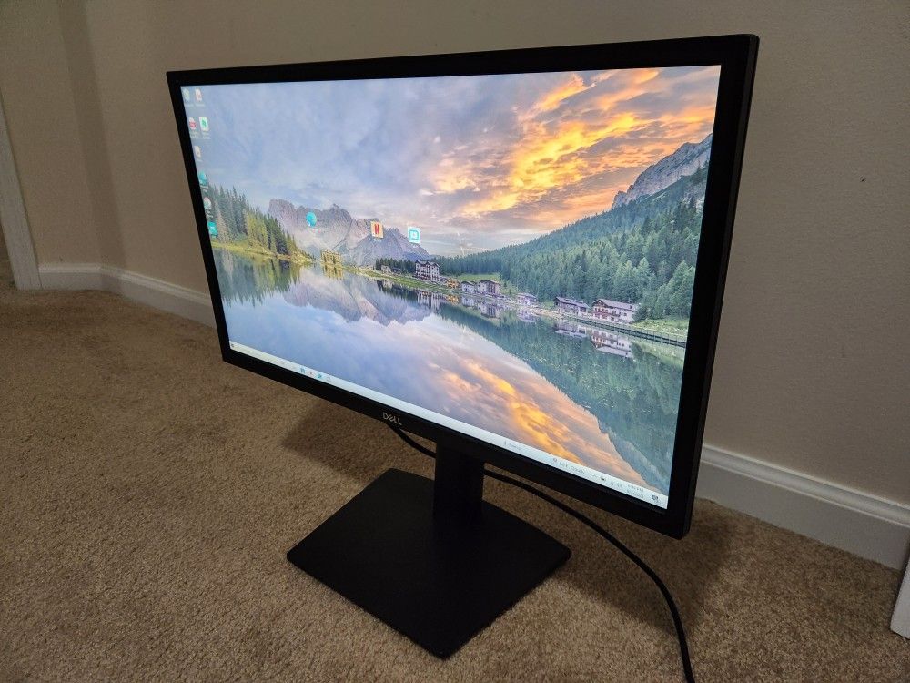 Dell E2222HS 21.5" inch LED LCD HD 1080p PC Monitor. HDMI, Displayport, IOI