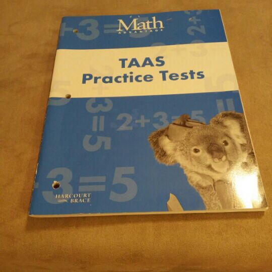 TAAS/STAAR Practice Math Test Booklet-Teacher's Resources