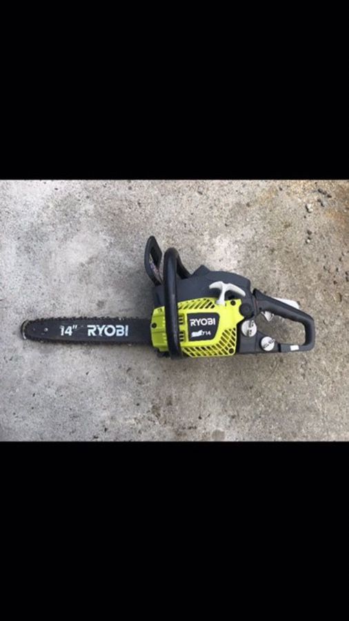 Ryobi 14" 37CC chain saw